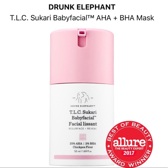 Drunk Elephant Other - NEW Drunk Elephant TLC Sukari Babyfacial Full Size